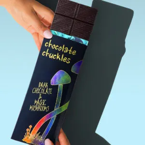 PREMUIM Chocolate Chuckles – Psilocybin Mushroom Chocolate Bar 3.5g